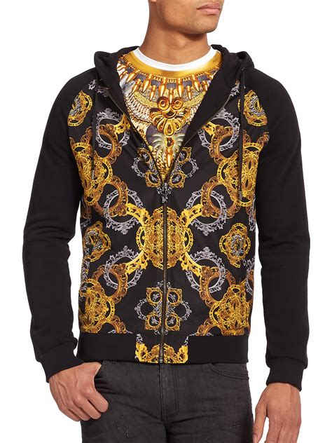 versace jeans hoodie herrne